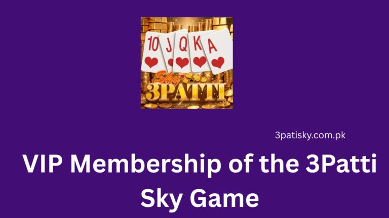 VIP Membership of the 3Patti Sky Game (2)